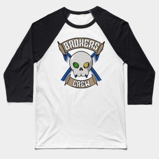 Brokers crew Jolly Roger pirate flag Baseball T-Shirt